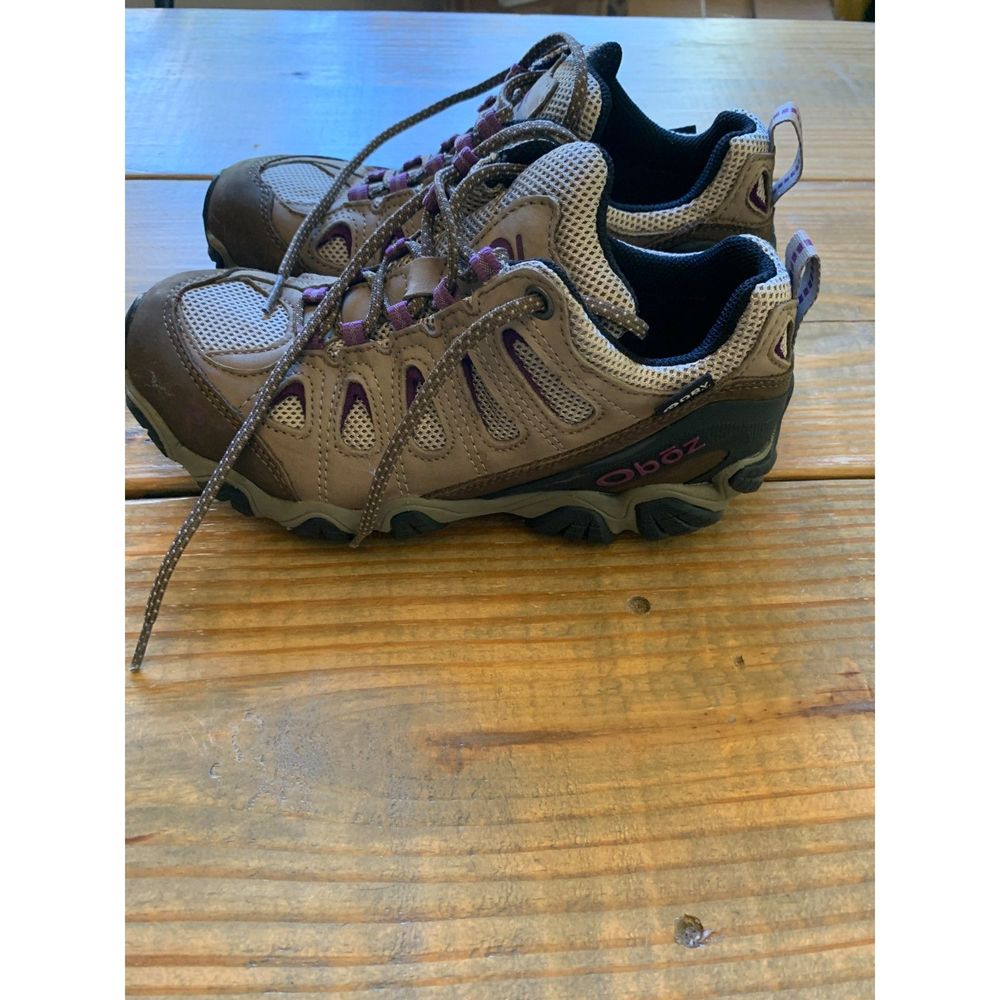 Oboz Sawtooth Low Waterproof Hiking Shoes Women's Size 8